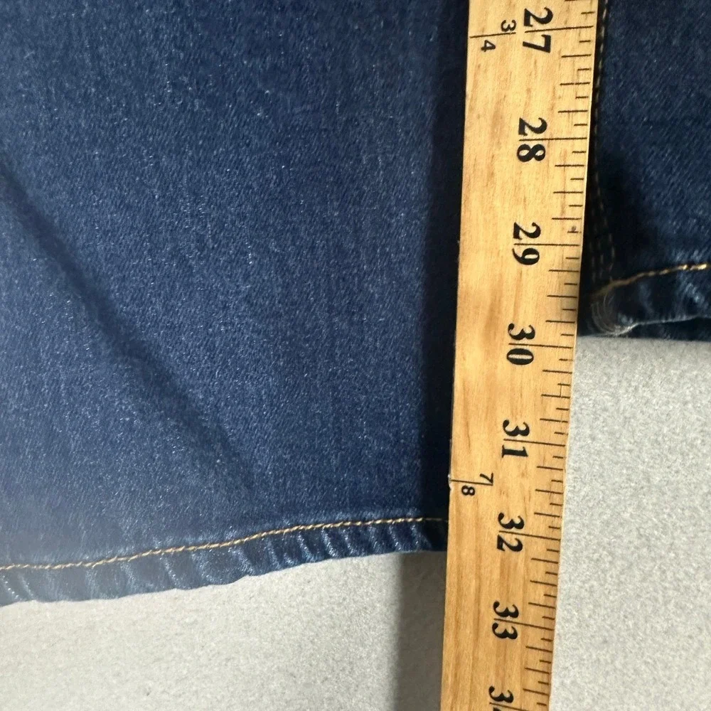 Banana Republic Mens Double Knee Carpenter Jeans 35X32 Straight Fit Dark Wash